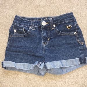 Justice jean shorts